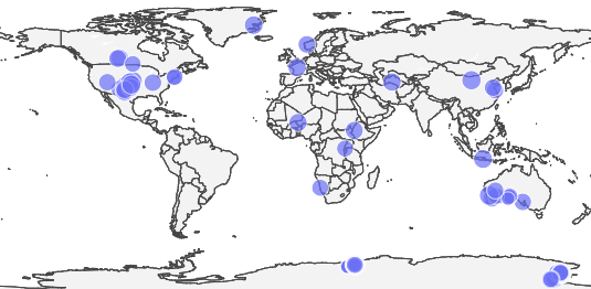 Meteorite Landings Visualization